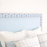 Schumacher Blues Adra Hand Blocked Tape