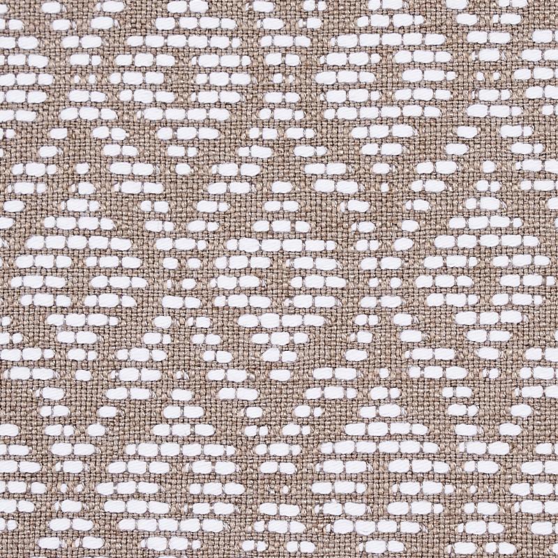 Schumacher Red Hook Taupe Fabric
