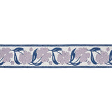 Schumacher Lilac & Blue Adra Hand Blocked Tape