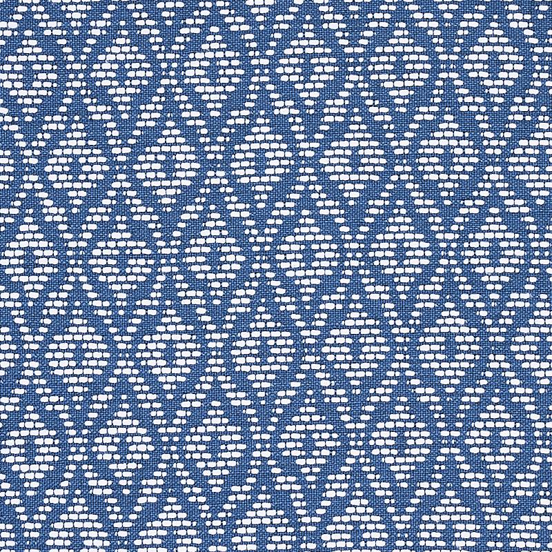 Schumacher Red Hook Blue Fabric