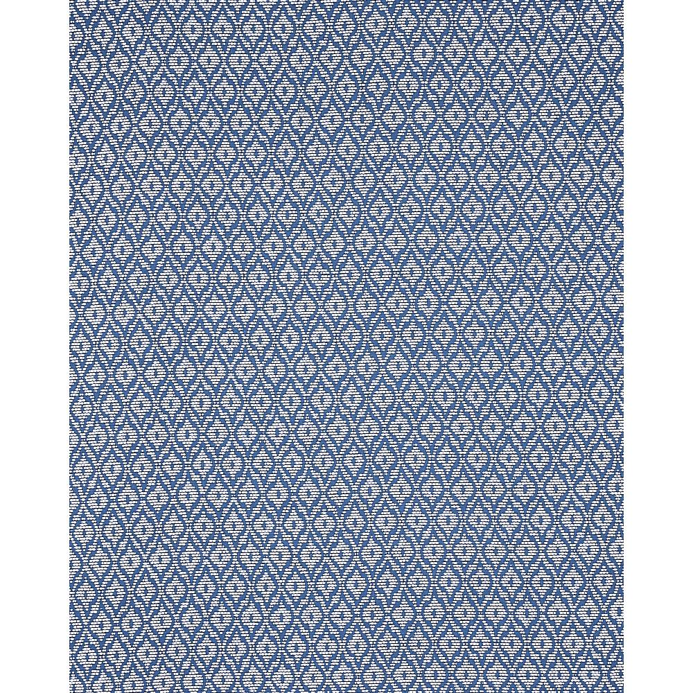 Schumacher Red Hook Blue Fabric