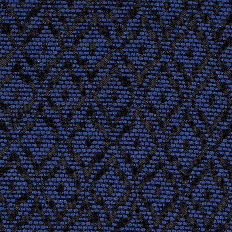 Schumacher Red Hook Midnight Fabric