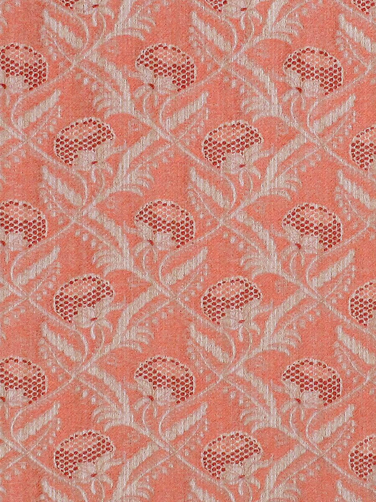 Old World Weavers Boutonniere Coral Fabric