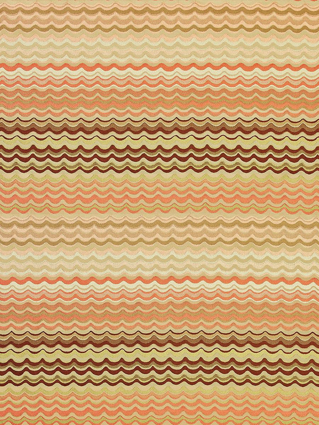 Scalamandre New Wave Coral Fabric