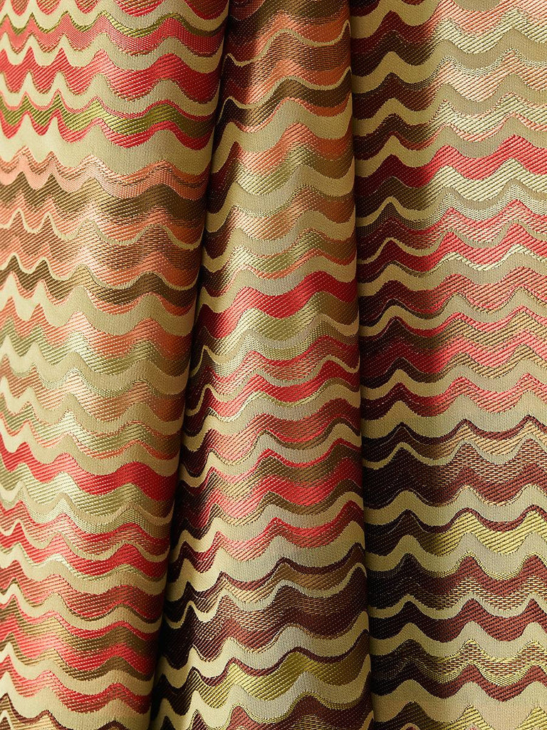 Old World Weavers NEW WAVE CORAL Fabric