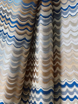 Scalamandre New Wave Sapphire Fabric