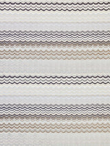Scalamandre New Wave Silver Patina Fabric