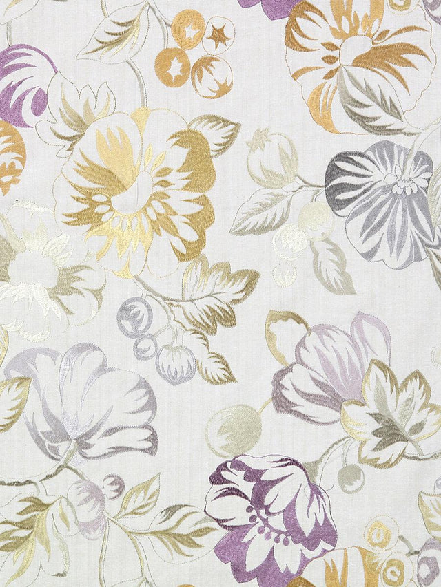 Scalamandre Mostar Grey/Purple Fabric