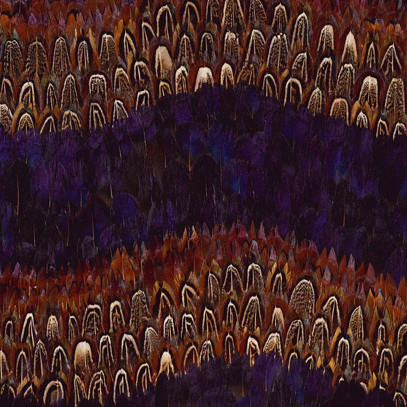 Schumacher Avalon Ultramarine Wallpaper