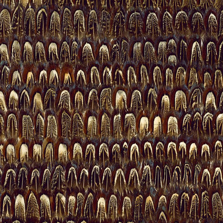 Schumacher Caumsett Sable Wallpaper