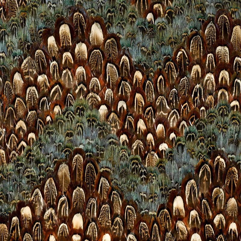 Schumacher Chesapeake Topaz Wallpaper