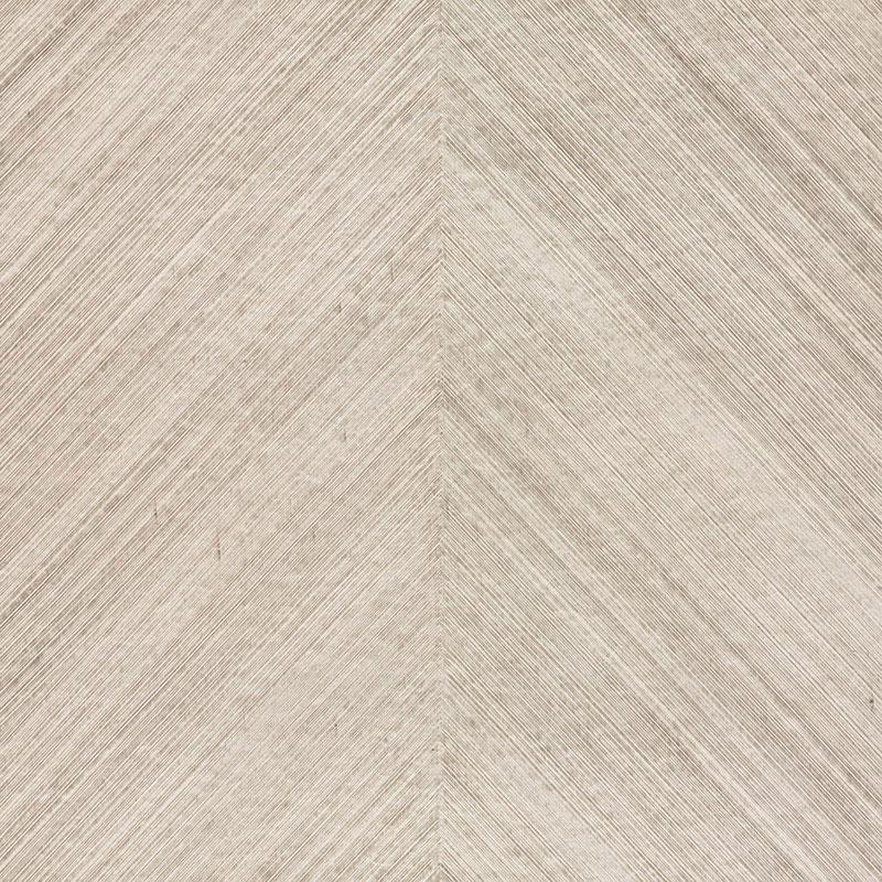 Schumacher Combed Chevron Birch Wallpaper