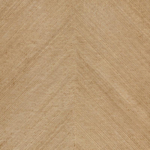 Schumacher Combed Chevron Maple Wallpaper