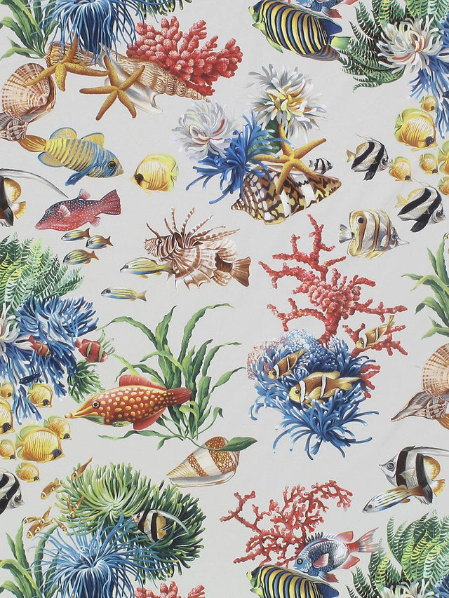 Scalamandre Aquatica Oyster Fabric