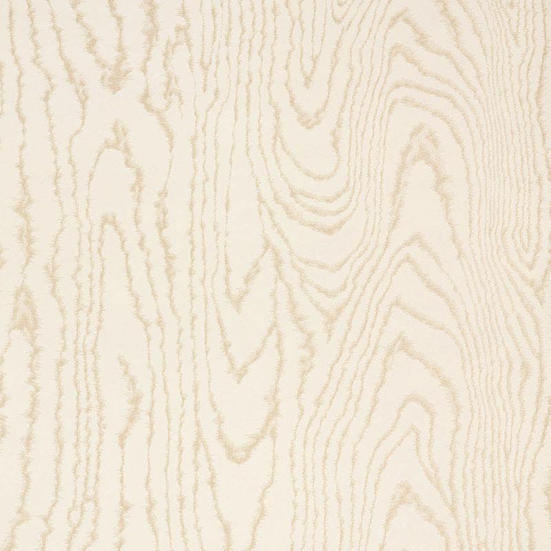 Schumacher Faux Bois Sand Shimmer Wallpaper