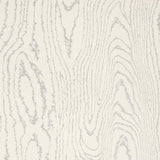 Schumacher Faux Bois Silver Moon Wallpaper