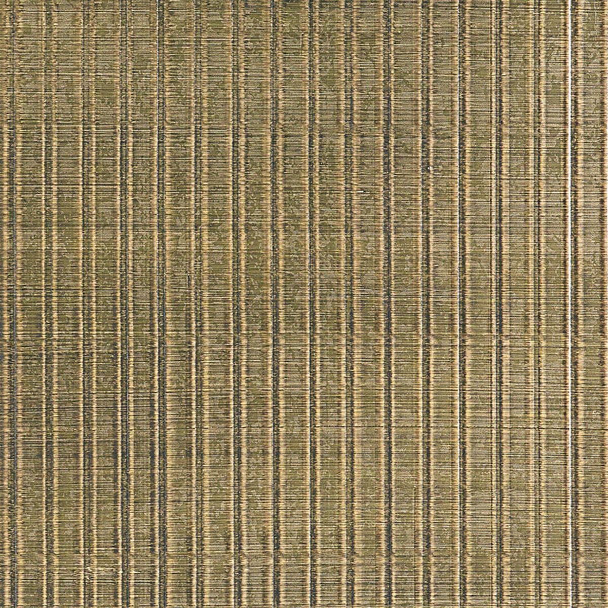 Schumacher Galvanized Rib Burnished Gold Wallpaper