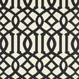 Schumacher Imperial Trellis Ii Jet Wallpaper