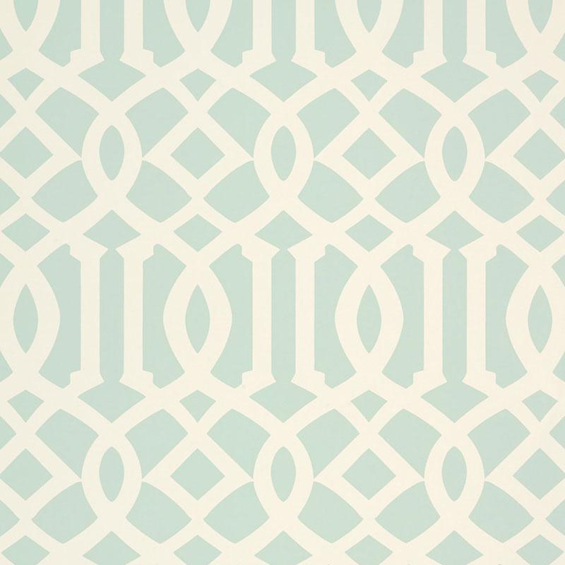 Schumacher Imperial Trellis Ii Mineral Wallpaper