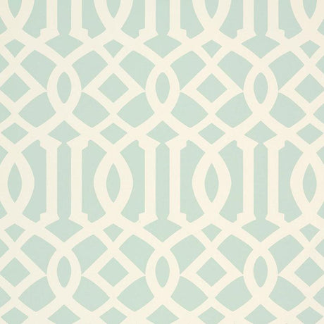 Schumacher Imperial Trellis Ii Mineral Wallpaper