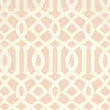 Schumacher Imperial Trellis Ii Blush Wallpaper