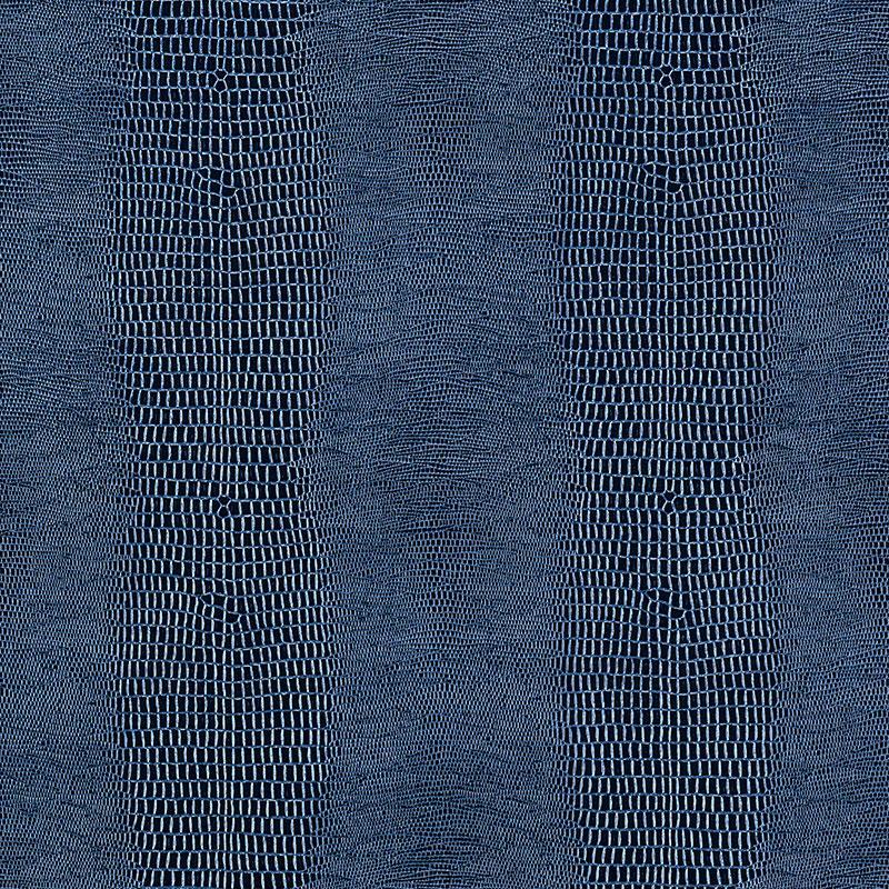 Schumacher Komodo Prussian Wallpaper