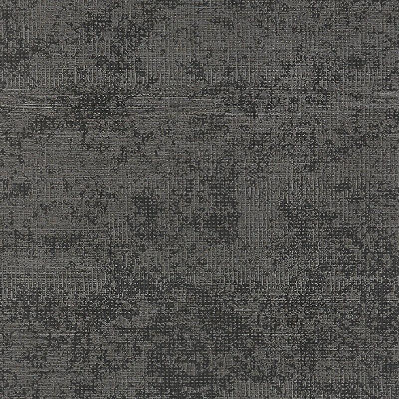Schumacher Metalliferous Gunmetal Wallpaper