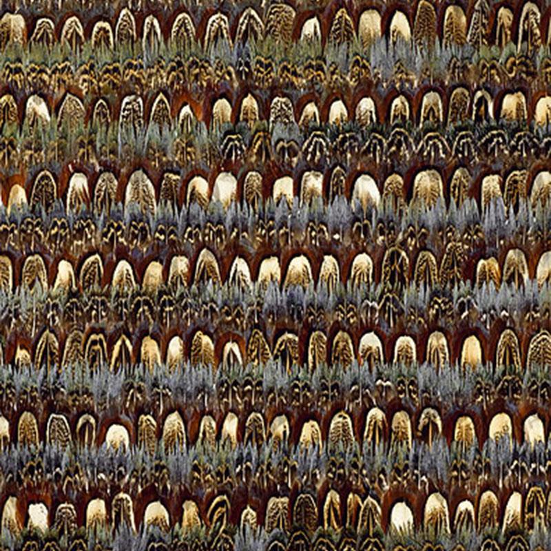 Schumacher Montauk Topaz Wallpaper