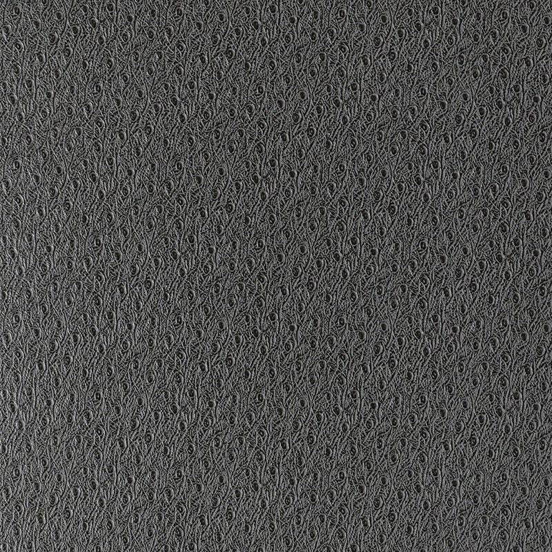 Schumacher Ostrich Graphite Wallpaper