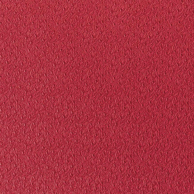 Schumacher Ostrich Scarlet Wallpaper