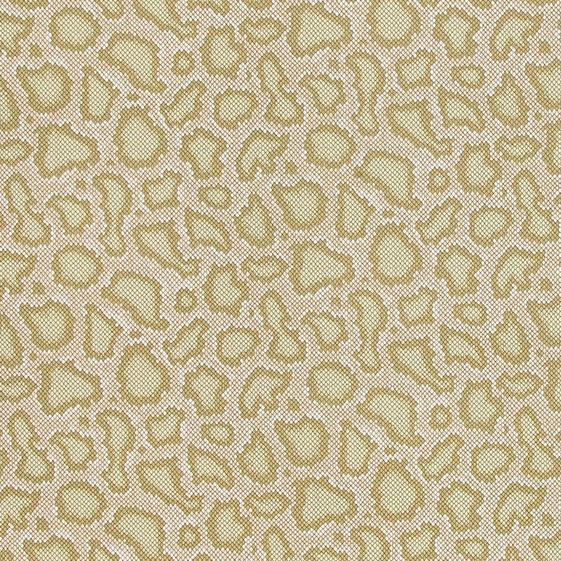 Schumacher Park Avenue Python Greige Wallpaper