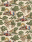 Scalamandre Mandarin Toile Document Fabric
