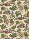 Old World Weavers Mandarin Toile Document Fabric