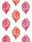Scalamandre Coral Reef Embroidery Passion Fruit Fabric