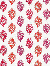 Scalamandre Coral Reef Embroidery Passion Fruit Fabric