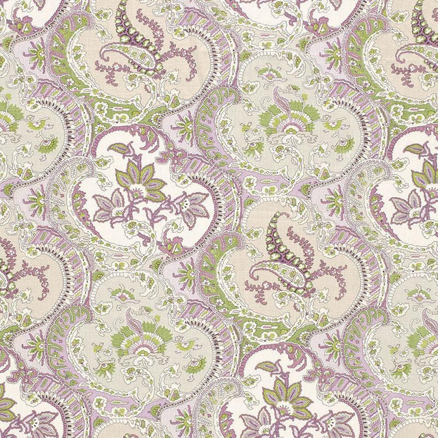 Schumacher Pickfair Paisley Lilac Fabric