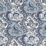 Schumacher Pickfair Paisley Pacific Fabric