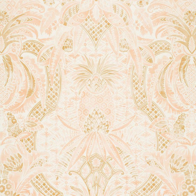 Schumacher Cap Ferrat Blush Fabric