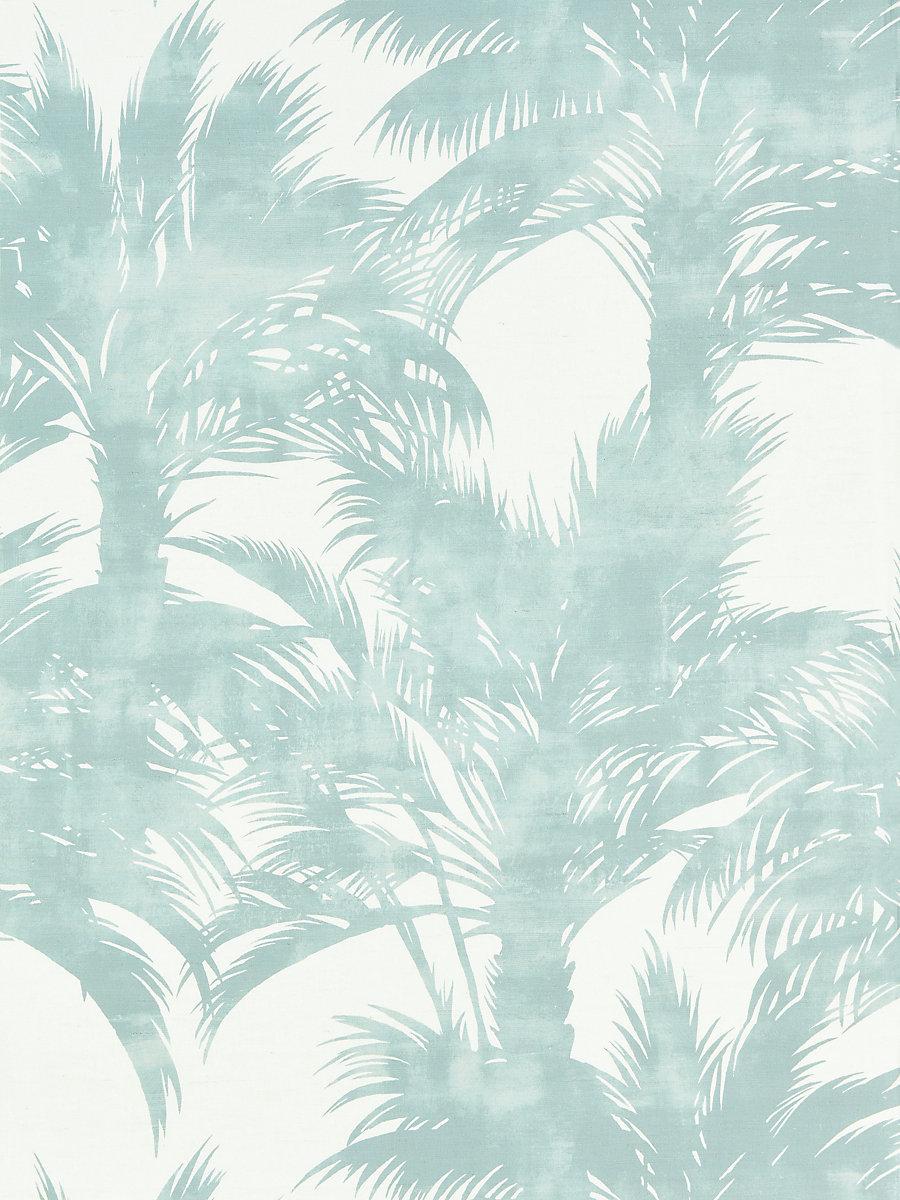 Scalamandre Palm Print Surf Fabric