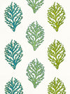 Grey Watkins Coral Reef Embroidery Seagrass Fabric