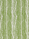 Grey Watkins Birch Weave Spring Green Fabric
