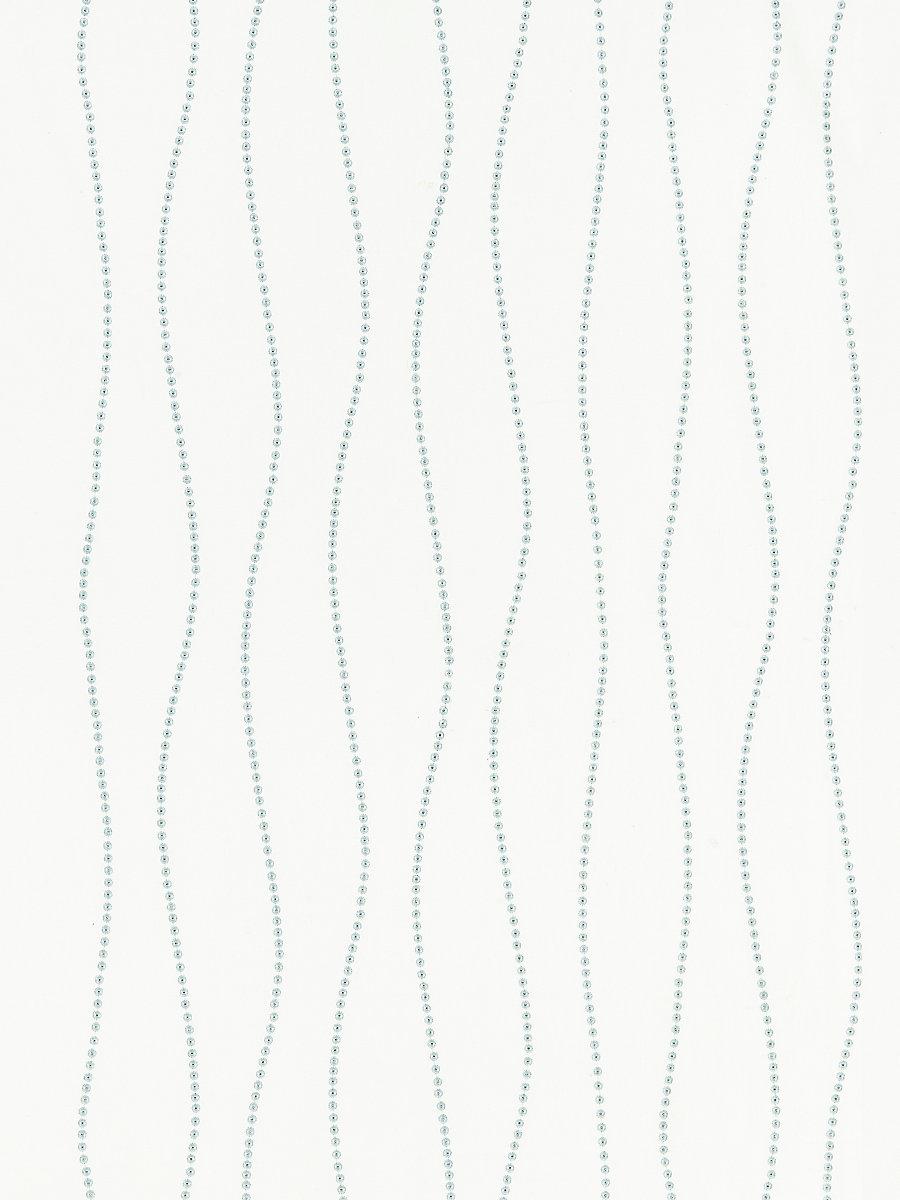 Scalamandre Eyelet Wave Mist Fabric