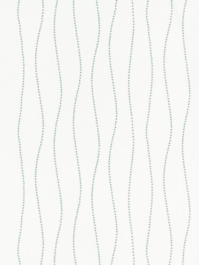 Scalamandre Eyelet Wave Mist Fabric