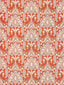 Scalamandre Kandira Ikat Papaya Fabric