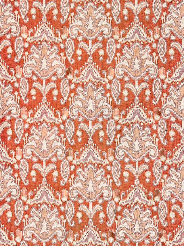 Scalamandre Kandira Ikat Papaya Fabric