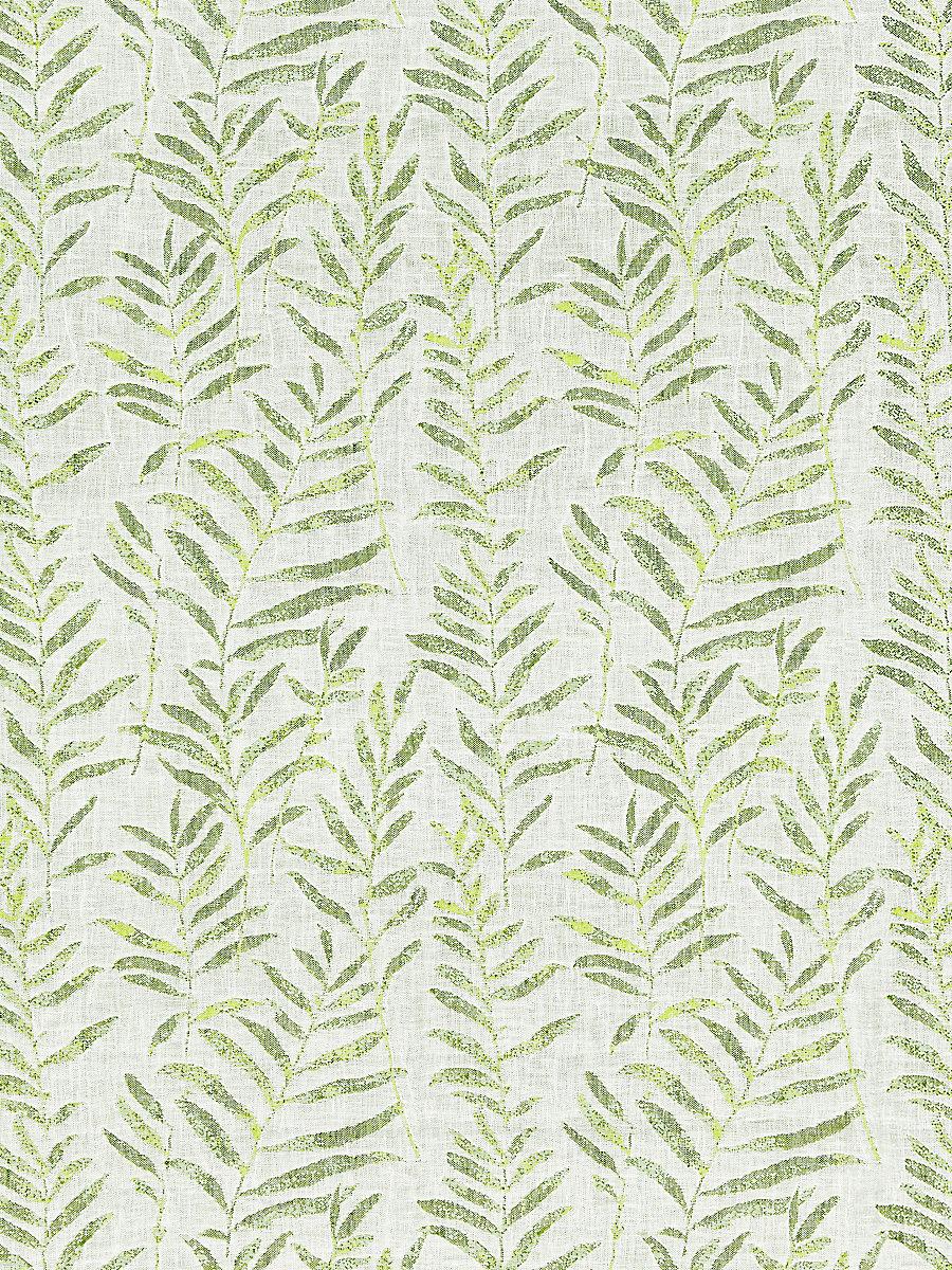Scalamandre Willow Weave Spring Green Fabric