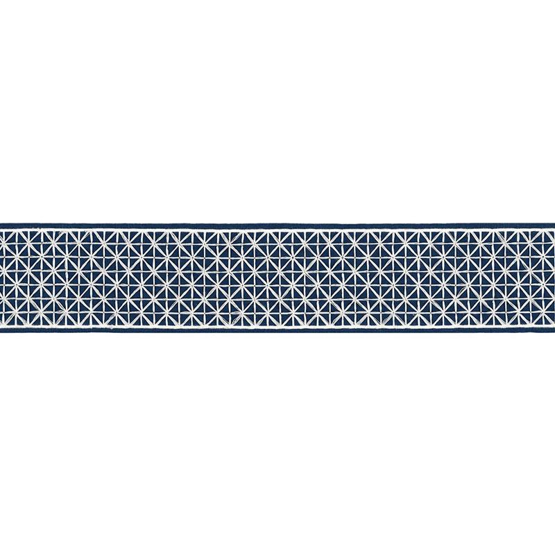 Schumacher Bleu Marine Directoire Tape