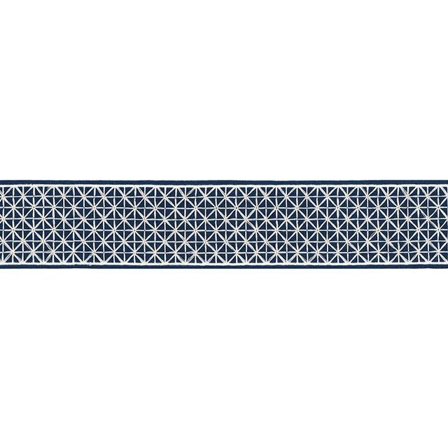 Schumacher Bleu Marine Directoire Tape