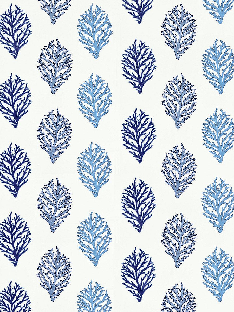 Scalamandre Coral Reef Embroidery Marine Fabric