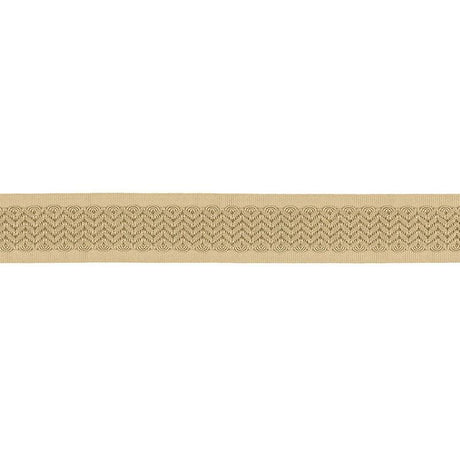 Schumacher Sunset Strip Tape Champagne Trim